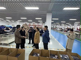 领导指示前瞻，外贸腾飞正当时——广元市商务局与海关领导詹视前瞻工厂指导指导